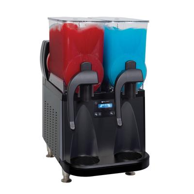 Bunn 58000.0012 16 3/5" Ultra NX Frozen Drink Machine w/ (2) 3 gal Bowls - 120v, Two 3-gal. Hoppers, Digital Controls, Black