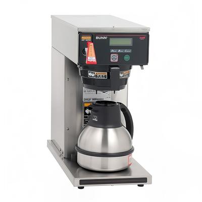 Bunn AXIOM-DV-TC AXIOM Medium Volume Thermal Coffee Maker - Automatic, 7 1/2 gal/hr, 120v, Pourover, Silver