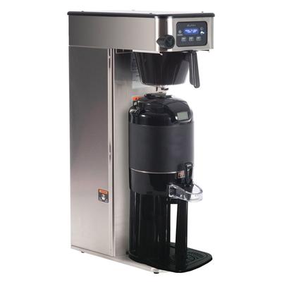 Bunn ICB-DV Tall Automatic Coffee Brewer for Thermal Servers - Stainless, 120-208v/1ph, Peak Extraction, Silver