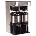 Bunn ICB TWIN Twin Infusion Series Tall Coffee Brewer for ThermoFresh Servers - Stainless, 120-240v/1ph, Silver