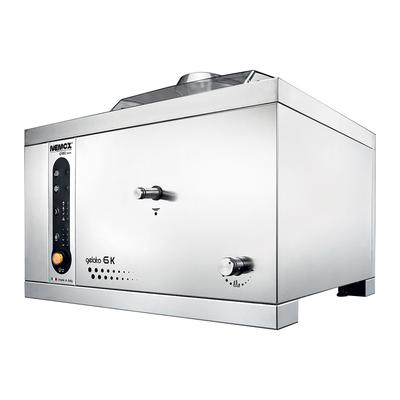 Eurodib GELATO-6K Nemox Countertop Gelato Machine w/ (1) 10 3/5 qt Flavor Hopper, 120v, Silver