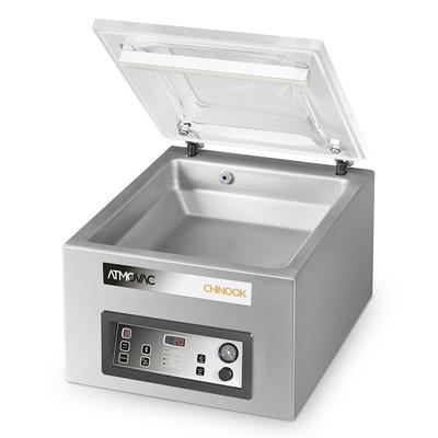 Eurodib CHINOOK14 Atomvac Countertop Vacuum Pack Machine w/ 13 1/2" Seal Bar - Stainless Steel, 120v, Stainless Steel