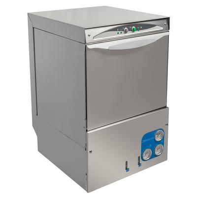 MoTak MGW-HT30 High Temp Rack Undercounter Glass Washer w/ 30 Racks/hr Capacity, 208-240v/1ph, High-Temp, Stainless Steel