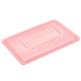 Carlisle 10617C05 Food Storage Lid - 18x12" Red, 18" x 12", Reinforced