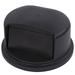 Carlisle 34103403 Round Dome Trash Can Lid - Plastic, Black, Dome Style