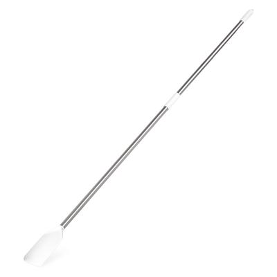 Carlisle 4035500 72" Paddle Scraper - 7 1/2" Blade, Stainless Steel Handle, Nylon, White