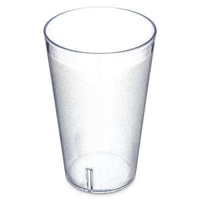 Carlisle 553207 32 oz Clear Textured Plastic Tumbler