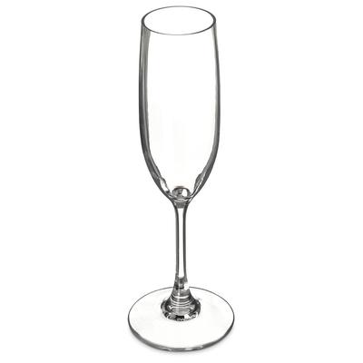 Carlisle 564407 6 oz Champagne Flute - Polycarbonate, Clear