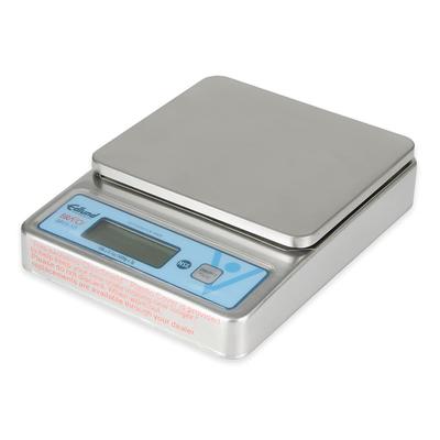 Edlund BRVS-10 10 lb Square Digital Scale w/ Removable Platform - 6" x 6 3/4", Stainless, Stainless Steel