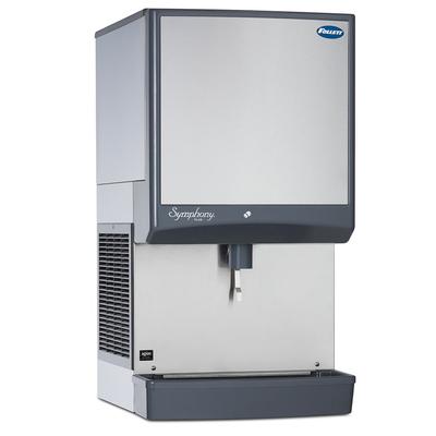 Follett 25CI414A-LI 425 lb Countertop Nugget Ice Dispenser for Commercial Ice Machines - 25 lb Storage, Cup Fill, 115v, 425 lb Daily Production, Chewblet Ice, Stainless Steel