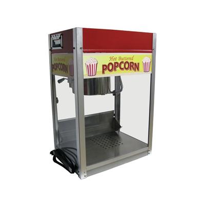 Paragon 1108150 Popcorn Machine w/ 8 oz Kettle & Red Finish, 120v