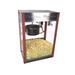 Paragon 1108720 Popcorn Machine w/ 8 oz Kettle & Silver/Faux Wood Finish, 120v, Stainless Steel