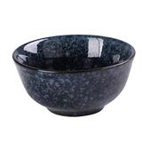 Yanco BL-805 10 oz Round Rice Bowl - Ceramic, Blue Star
