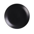 Yanco NB-309 9 1/8" Round Coupe Plate - Ceramic, Noble Black