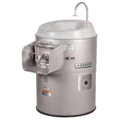 Hobart 6430-1 Electric Vegetable Peeler w/ 30 to 33 lb Potato Capacity, 115v, Stainless Steel