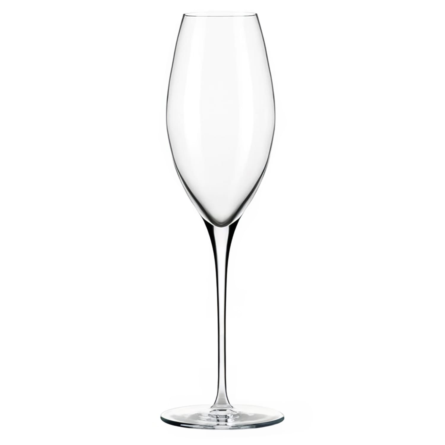 Libbey 9432 8 3/4 oz Rivere Champagne Flute Glass, Clear, 1 Dozen