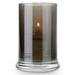 Sterno 80558 Siren Candle Lamp - 3"D x 4 1/2"H, Glass, Smoke, Gray