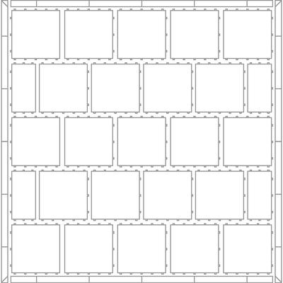 Forbes Industries 3214FK1 Florlok 1 Portable Dance Floor Set - 12 ft x 18 ft, Hardwood w/ Aluminum Frame