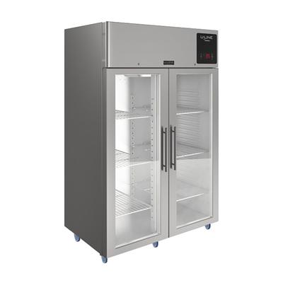 U-Line UCFZ553-SS71A 52 9/16" 2 Section Reach In Freezer, 2 Left/Right Hinge Solid Doors, 115v, 52 3/4"
