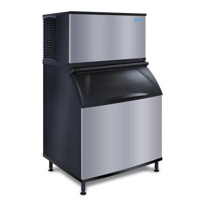 Koolaire KYT1700W/K970 1555 lb KYT Series Half Cube Commercial Ice Machine w/ Bin - 882 lb Storage, Water Cooled, 208-230v