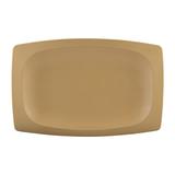 Elite Global Solutions ECO1258-PB 12 1/2" x 8 1/4" Rectangular Greenovations Platter - Melamine, Paper Bag, Brown