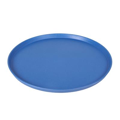 Elite Global Solutions ECO13RLID-BC 13" Round Lid for Bento Box - Melamine, Speckle Blue, 13-3/4" Diameter