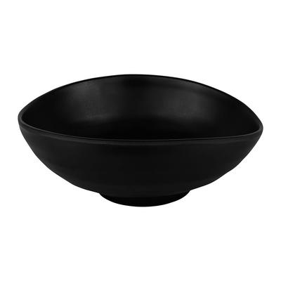 Elite Global Solutions JW1409-B 40 oz Oval Melamine Bowl, Black