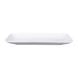 Elite Global Solutions JW5411-W 11" x 4 5/8" Rectangular Zen Tray - Melamine, White