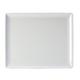 Steelite 68A417EL593 12 3/4" x 10 1/2" Rectangular Creations Platter - Melamine, White