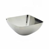 Steelite GWSBSQ18 Genware London 6 oz Square Snack Bowl, Stainless, Silver