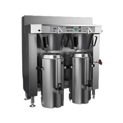 Fetco IP44-62H-30 Maritime Series Automatic Twin Coffee Brewer w/ 12 gal/hr Output, 220-240v/3ph, Silver