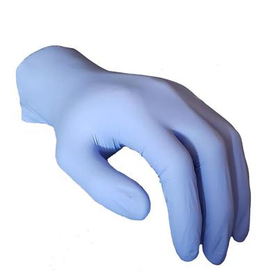 Strong 1003 Nitrile Exam Gloves w/ Textured Fingertip - Powder Free, Periwinkle, Medium, Powder-Free, Blue