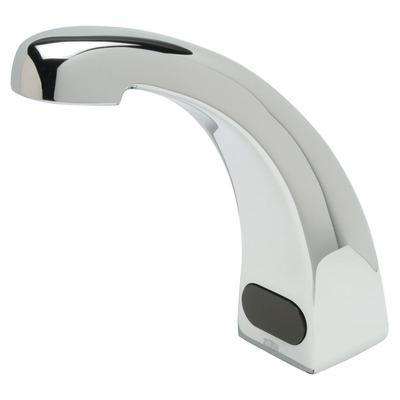 Zurn Industries Z6913-XL-SSH Deck Mount Sensor Faucet w/ 0.5 gpm Aerator & Stainless Supply Hose - Chrome
