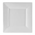 10 Strawberry Street WTR-6SQ 6 3/8" Square Whittier Bread & Butter Plate - Porcelain, White