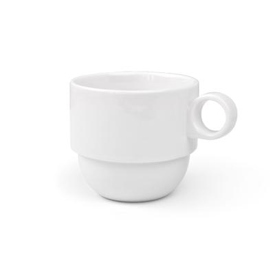 Front of the House DMU016BEP23 13 oz Catalyst Mug - Porcelain, White