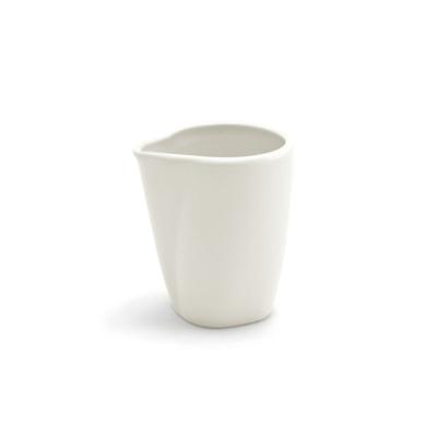 Front of the House TCS004BEP23 6 oz Round Catalyst Mod Creamer - Porcelain, White