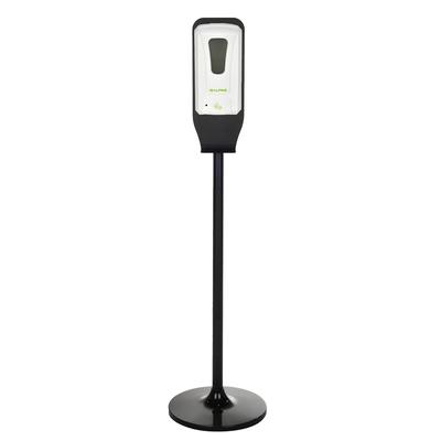 Alpine Industries ALP430-L-S 40 3/5 oz Automatic Soap & Hand Gel Dispenser w/ Stand, White, Floor Stand