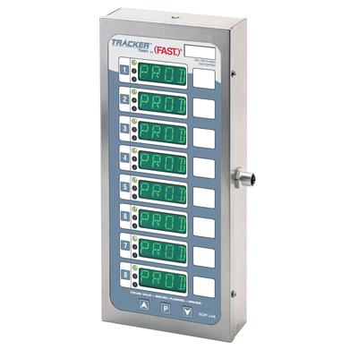 Kitchen Brains TRACK8X1CP Programmable Tracker Timer w/ 8 Displays & Communication Ports