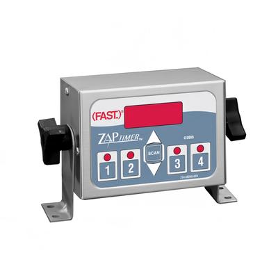 Kitchen Brains Z040120HFC Programmable Zap Timer w/ (4) Buttons & Mounting Kit, Stainless Steel