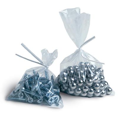 LK Packaging 15F-0710 Open Ended Flat Bag - 7" x 10", 1.5 mil LDPE, Clear