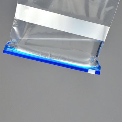 LK Packaging FSL20912W Slide Seal Food Storage Bag w/ Write-On Strip - 12