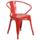 Flash Furniture CH-31270-RED-GG Armchair w/ Vertical Slat Back - Steel, Red