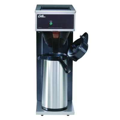 Curtis CAFE0AP10A000 Airpot PourOver Coffee Brewer w/ (1) Lower Warmer, 2 1/5 L Capacity, Manual Fill, 120v, Black