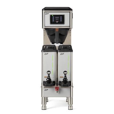Curtis G4GEMXN63A1000 Gemini G4 GemX Satellite Coffee Brewer w/ 1 1/2 gal Capacity - 120v, Silver