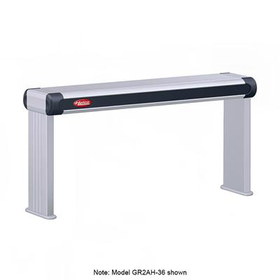 Hatco GR2AH-48 240 51 1/2" High Watt Strip Warmer - Single Rod, Remote Control Required, 240v/1ph, Silver