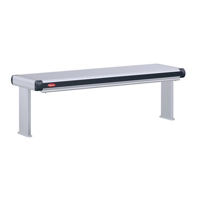 Hatco GR2AHL-48D3 240 51 1/2" High Watt Strip Warmer - Double Rod, Remote Control Required, 120/240v/1ph, Silver
