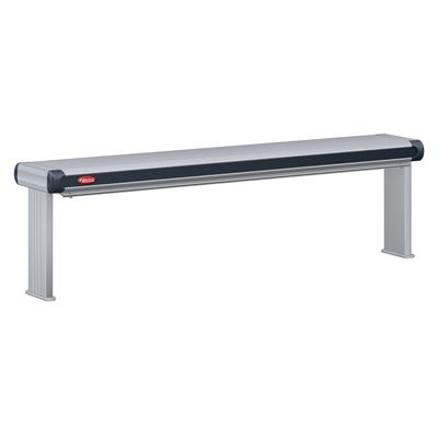 Hatco GR2AHL-54 208 57 1/2" High Watt Strip Warmer - Single Rod, Remote Control Required, 120/208v/1ph, Silver