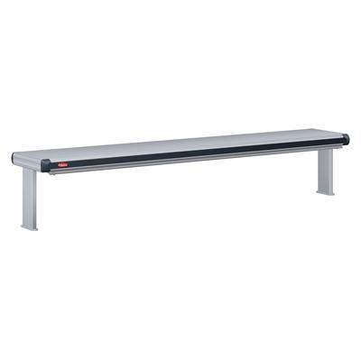 Hatco GR2AHL-84D6 208 87 1/2" High Watt Strip Warmer - Double Rod, Remote Control Required, 120/208v/1ph, Silver
