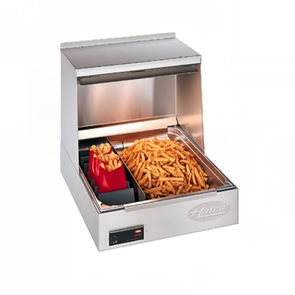 Hatco GRFHS-21-I 21 3/8" GloRay Countertop Fry Holding Station - Rod Type, 120v, Stainless Steel