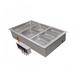 Hatco HWBI-2M Drop-In Hot Food Well w/ (2) Full Size Pan Capacity, 208v/1ph, Stainless Steel